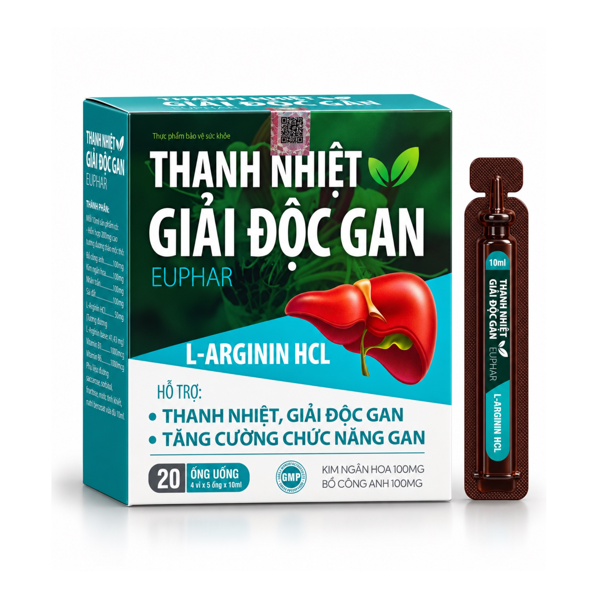 Siro Thanh nhiệt giải độc gan euphar