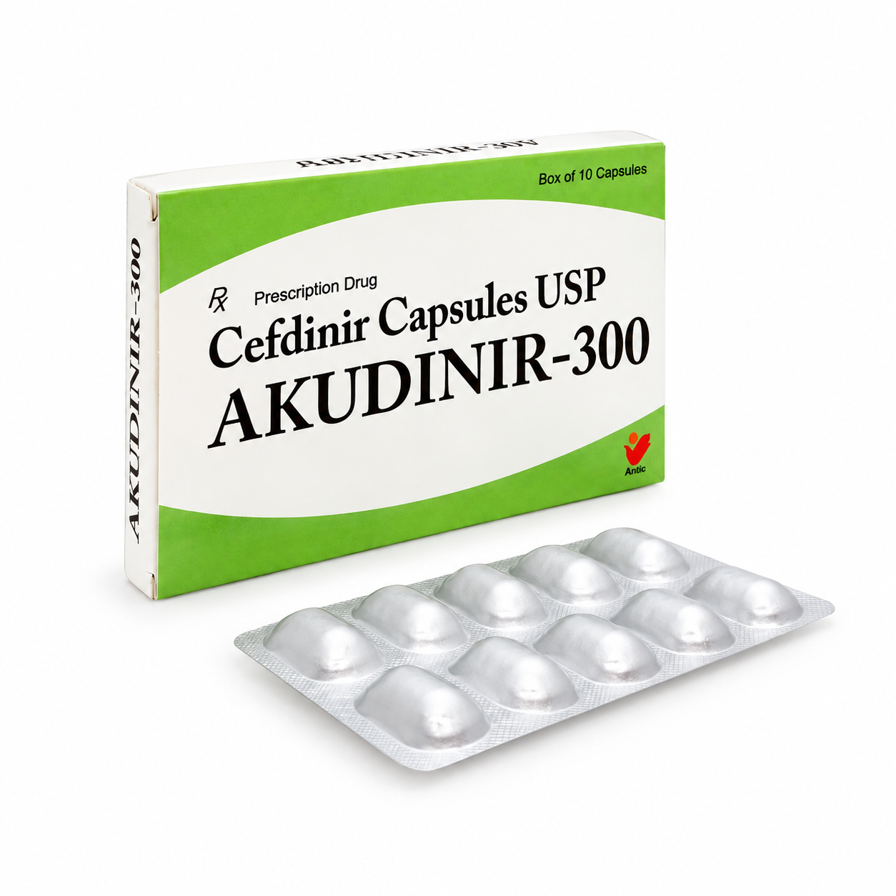 Akudinir-300 Cefdinir 300mg Akums Drugs & Pharmaceuticals