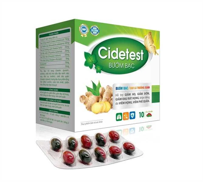 Cidetest Bướm bạc vỉ