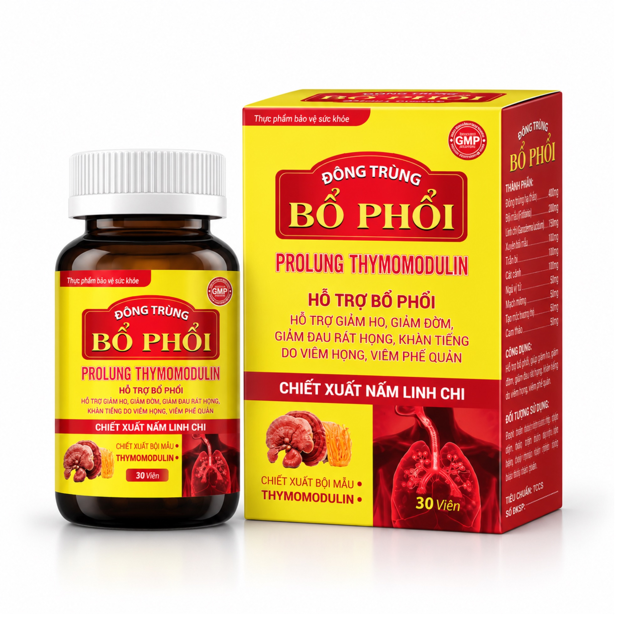 Đông trùng bổ phổi