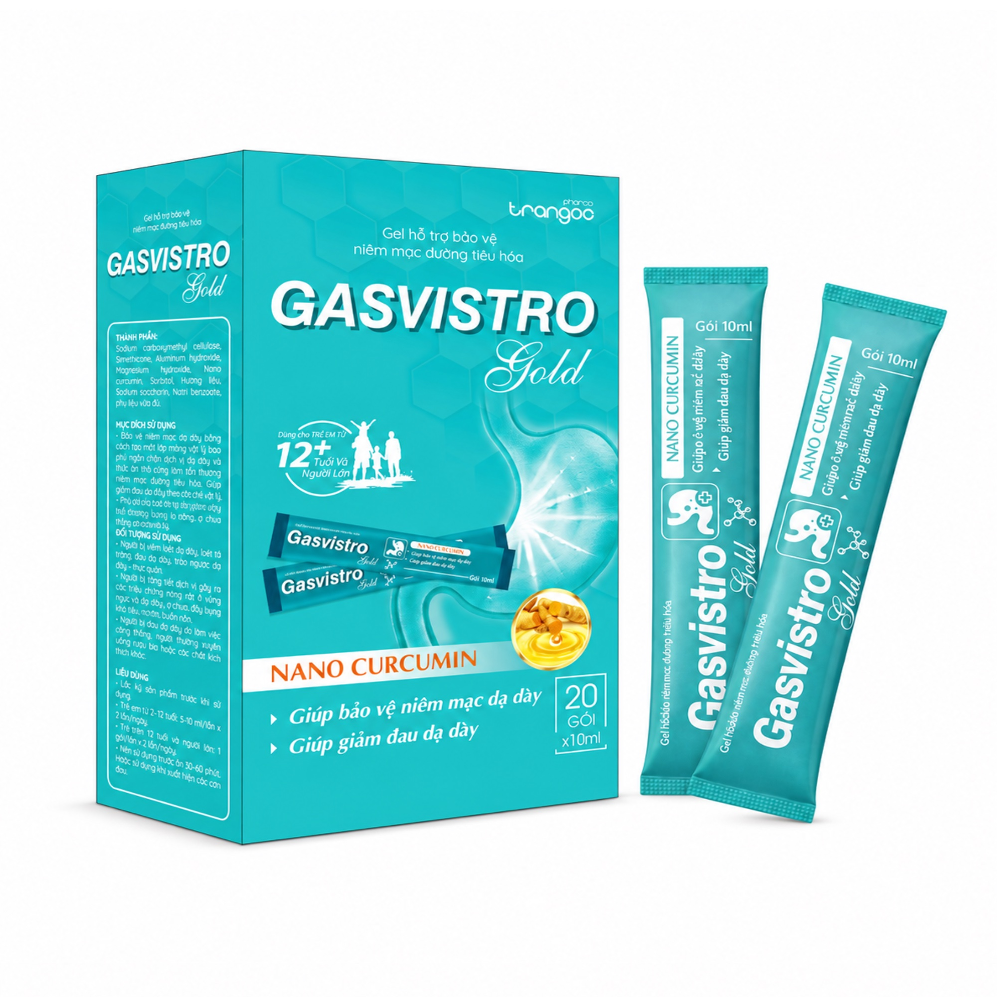 Hỗ trợ dạ dày tá tràng Vistro Gold Trần Ngọc