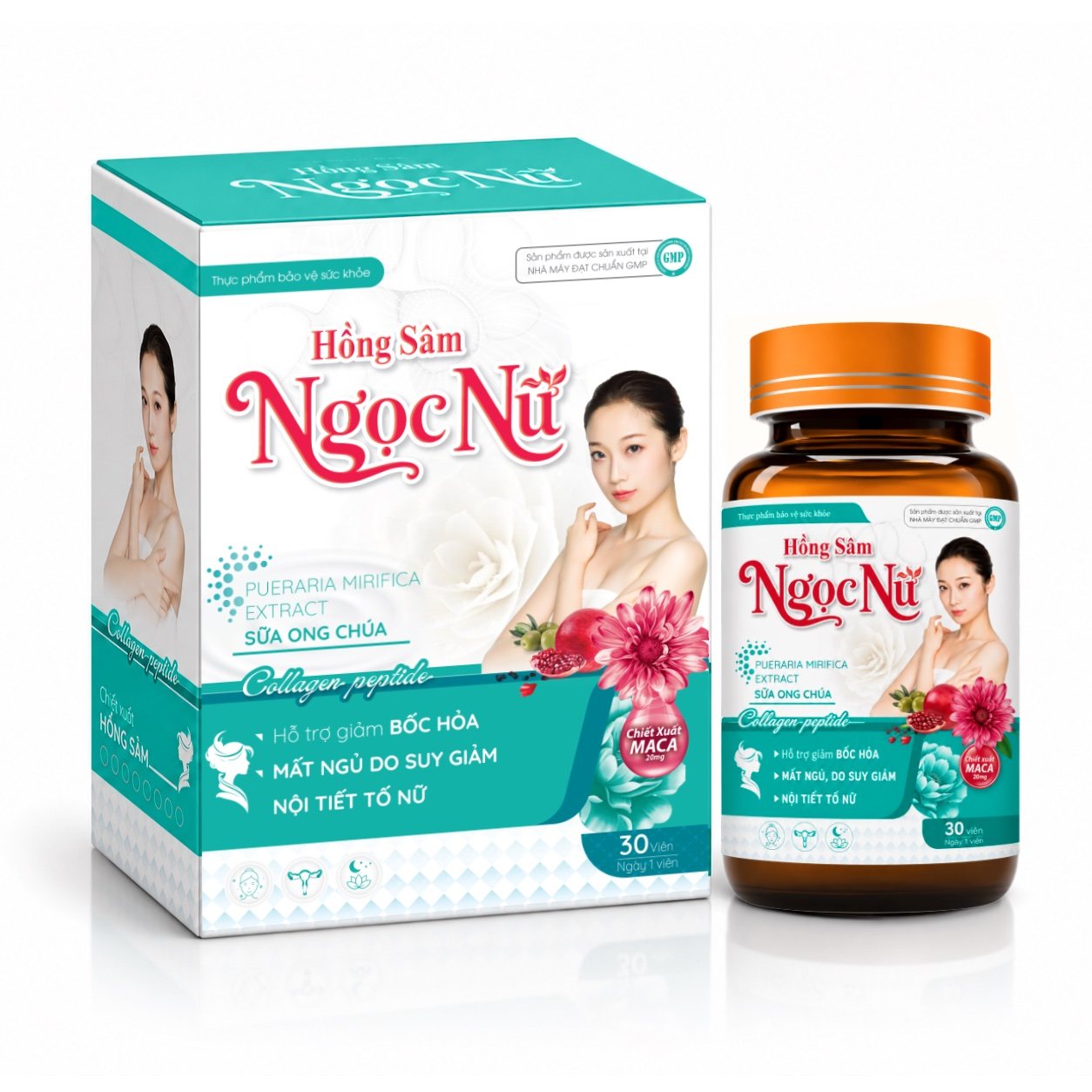 Hồng Sâm Ngọc Nữ Winny Hộp cứng Chai 30v