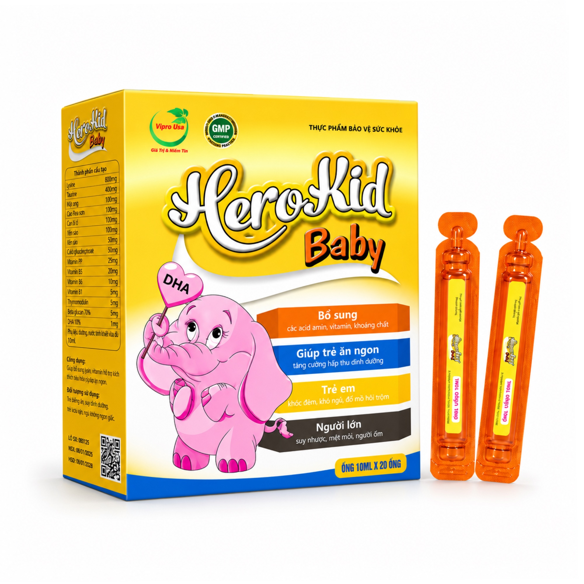 Siro Ăn Ngon Herokid Baby
