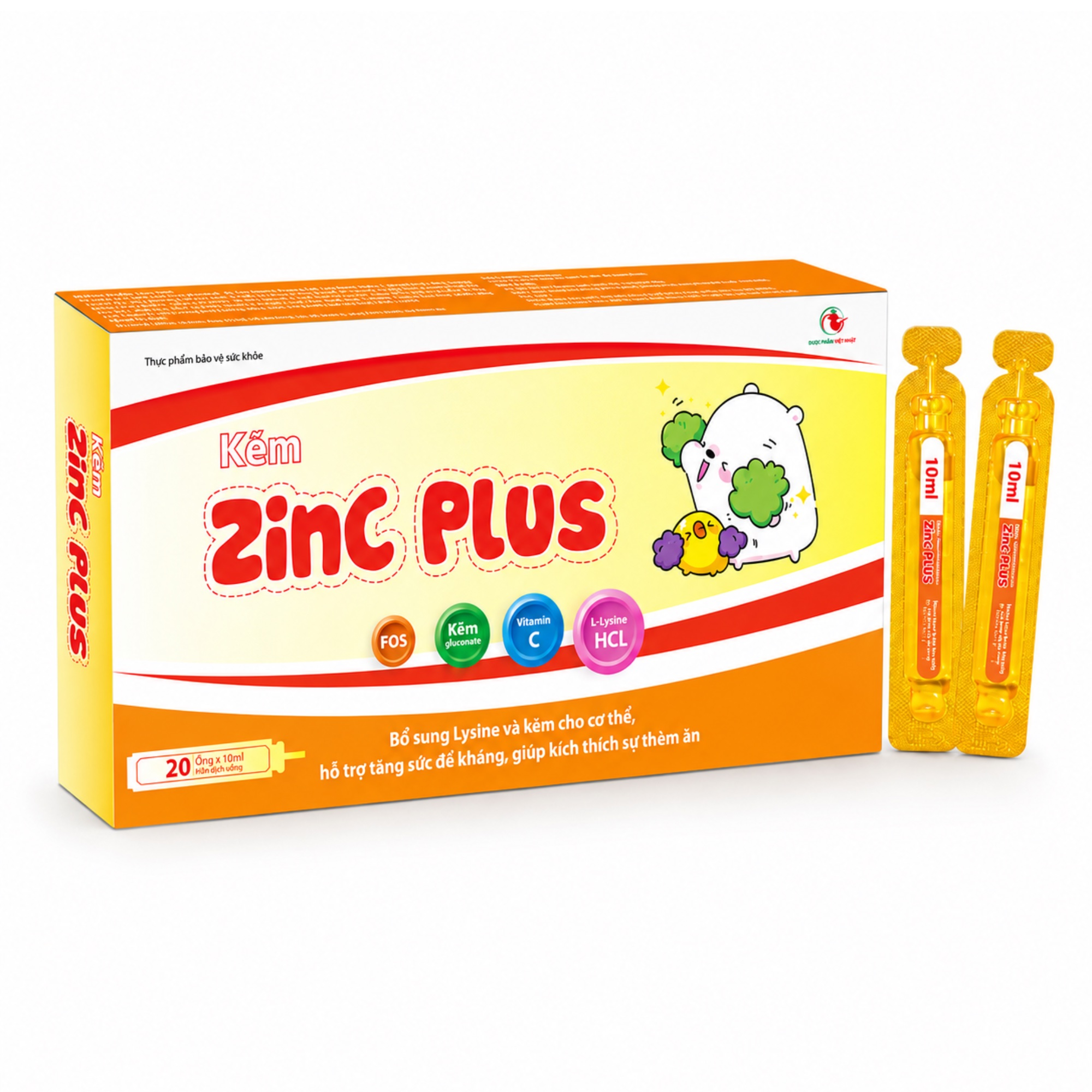 Siro Kẽm ZinC Plus Việt nhật - Dạng vỉ