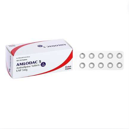 Thuốc Huyêt áp Amlodac amlodipin 5mg cadila