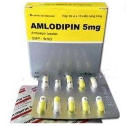 Thuốc huyết áp Amlodipin 5mg vidipha