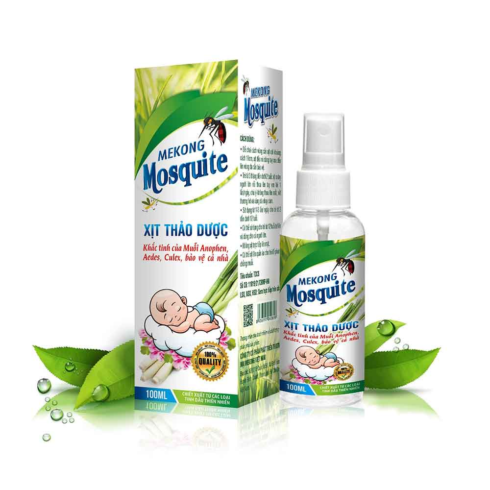 Xịt muỗi Anophen Mosquite Mekong (Chai/K80c)